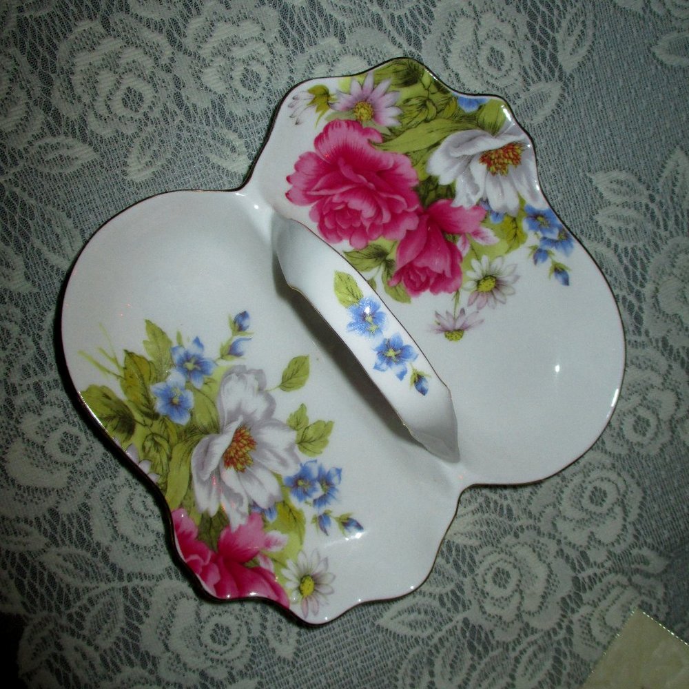 Floral Candy Dish